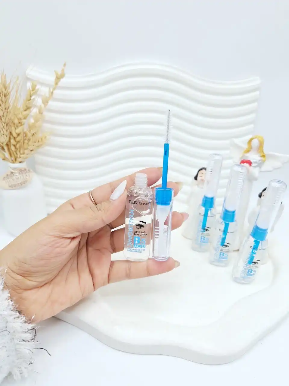 ژل لیفت مژه و ابرو برند فور اور کد 2007 (آبی روشن)