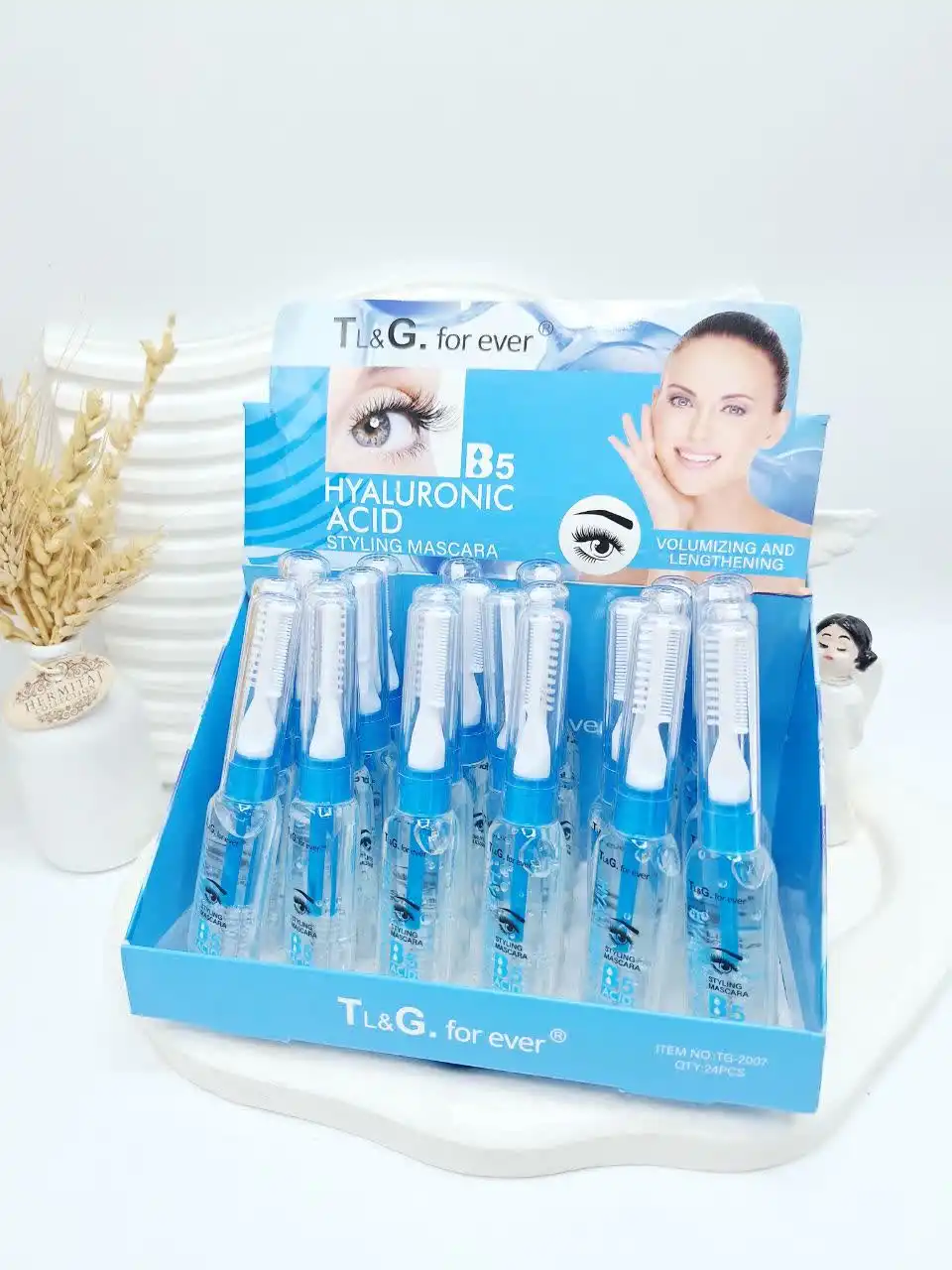 ژل لیفت مژه و ابرو برند فور اور کد 2007 (آبی روشن)