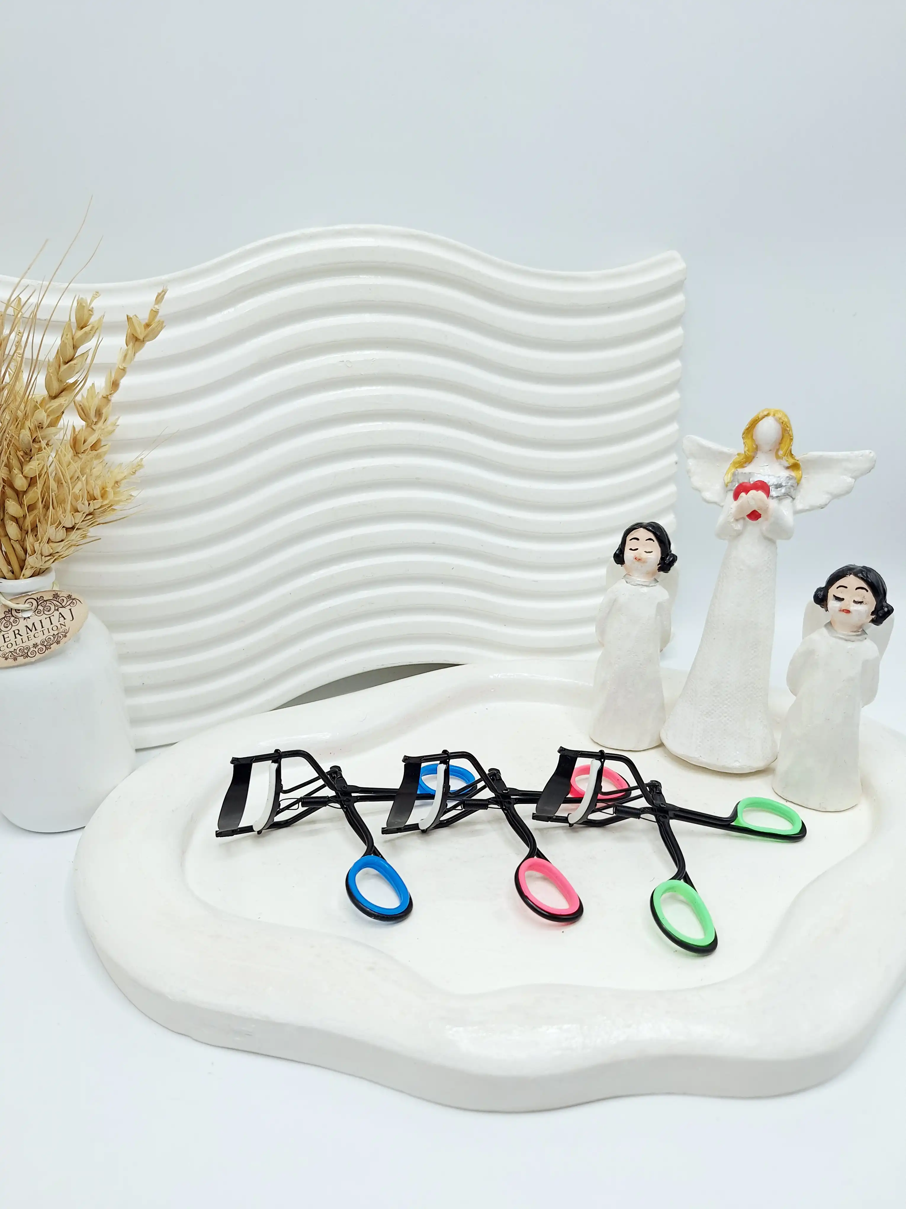 فرمژه فنری دسته رنگی