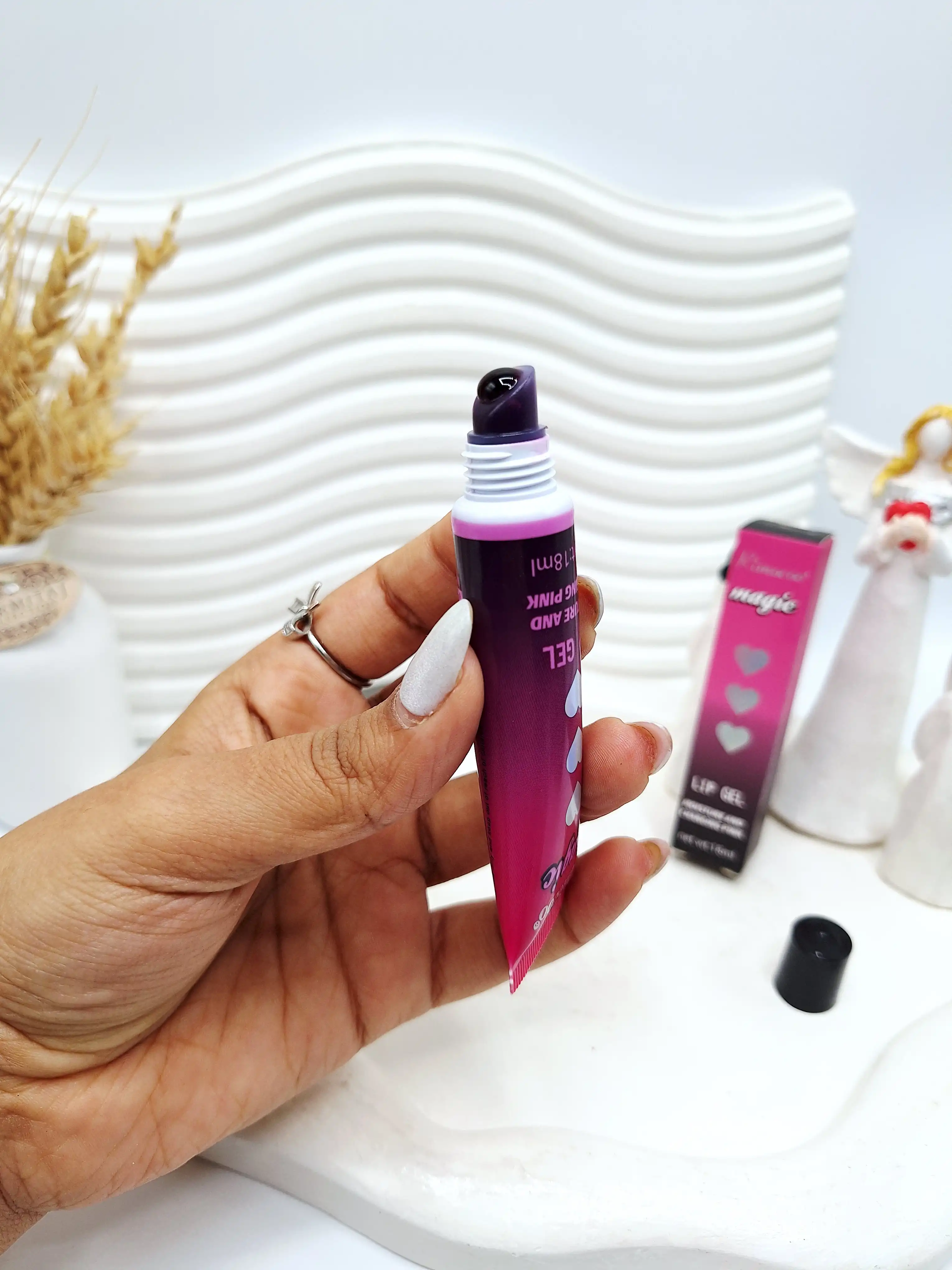 لیپ ژل حرارتی جادویی مناسب لب و گونه Rimocoo مدل Magic کد 7121