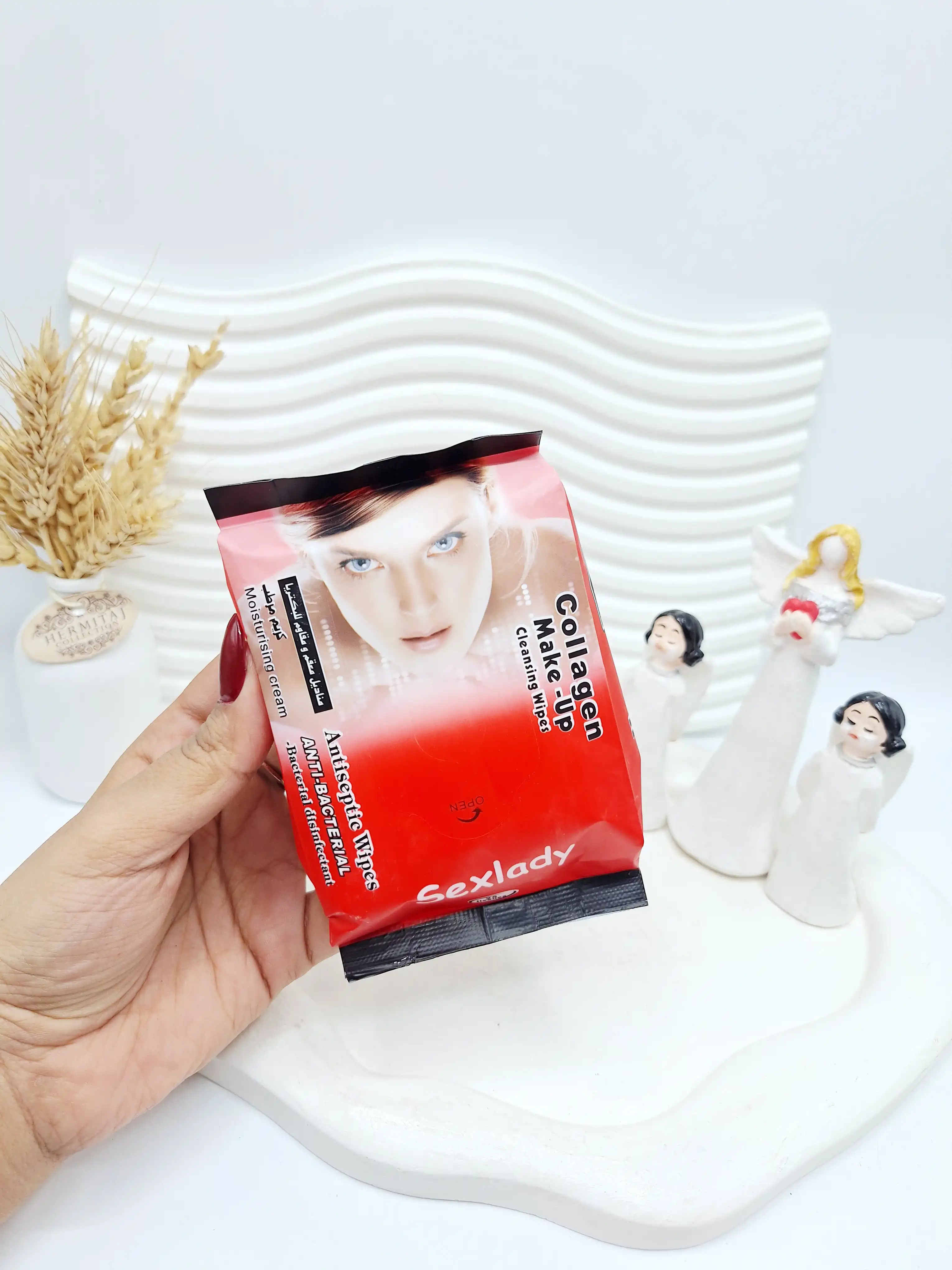 دستمال مرطوب طرح زن برند Sexlady کد ۵۶۰۲