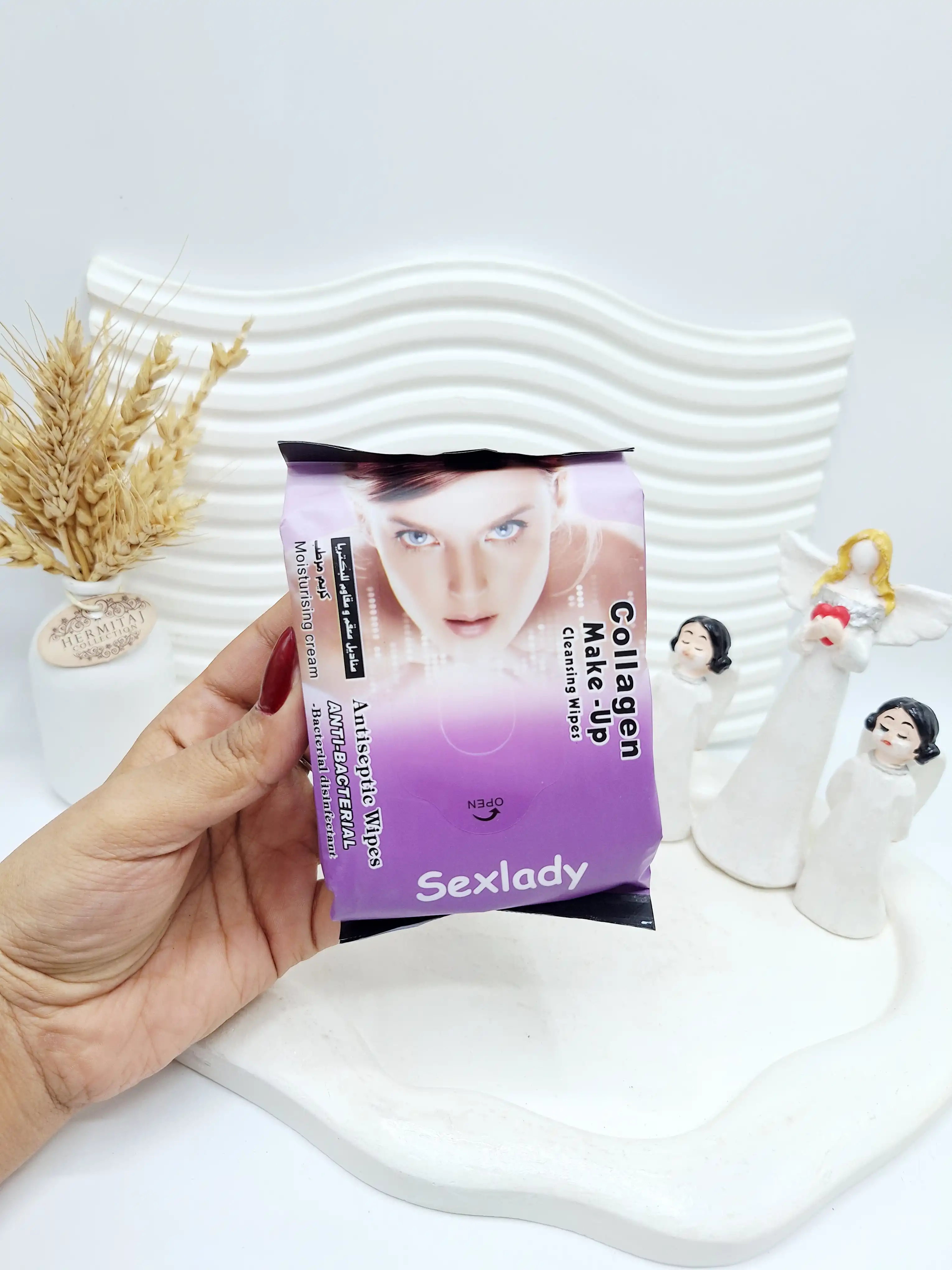 دستمال مرطوب طرح زن برند Sexlady کد ۵۶۰۲