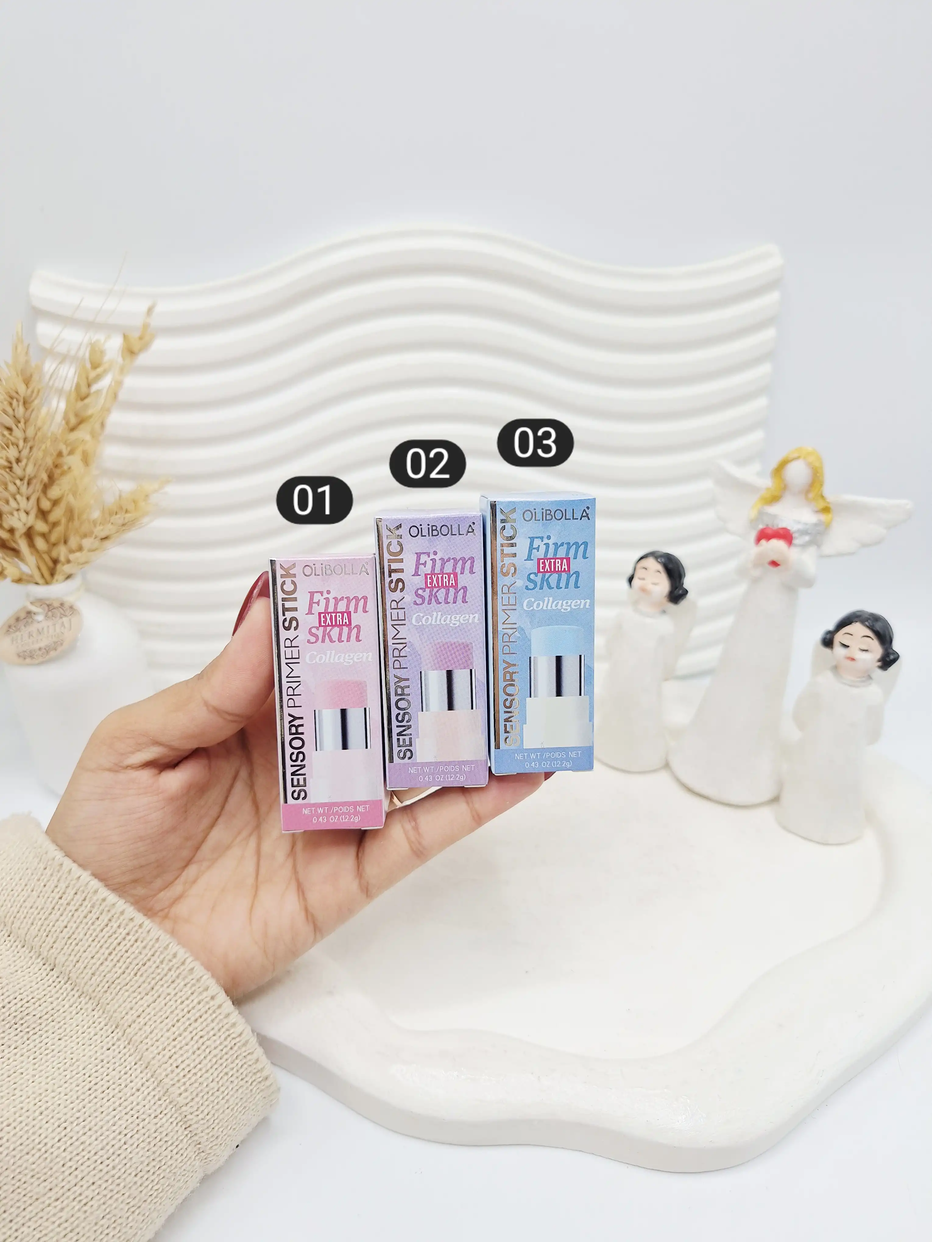 پرایمر استیکی جامد olibolla کوچک کننده منافذ کد 307