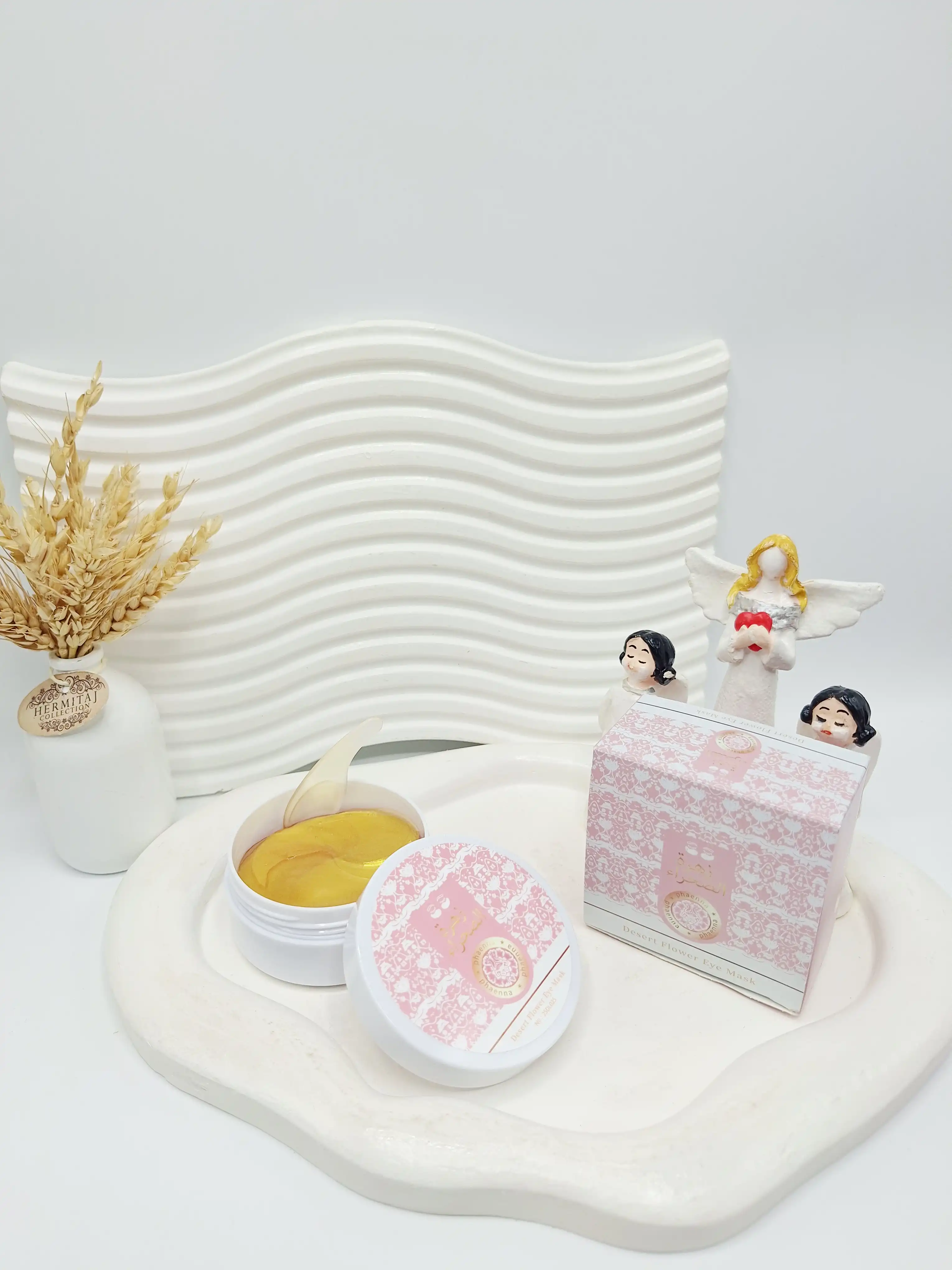 پچ زیر چشم طلا زهرة الصحراء (کارتن صورتی) کد 025