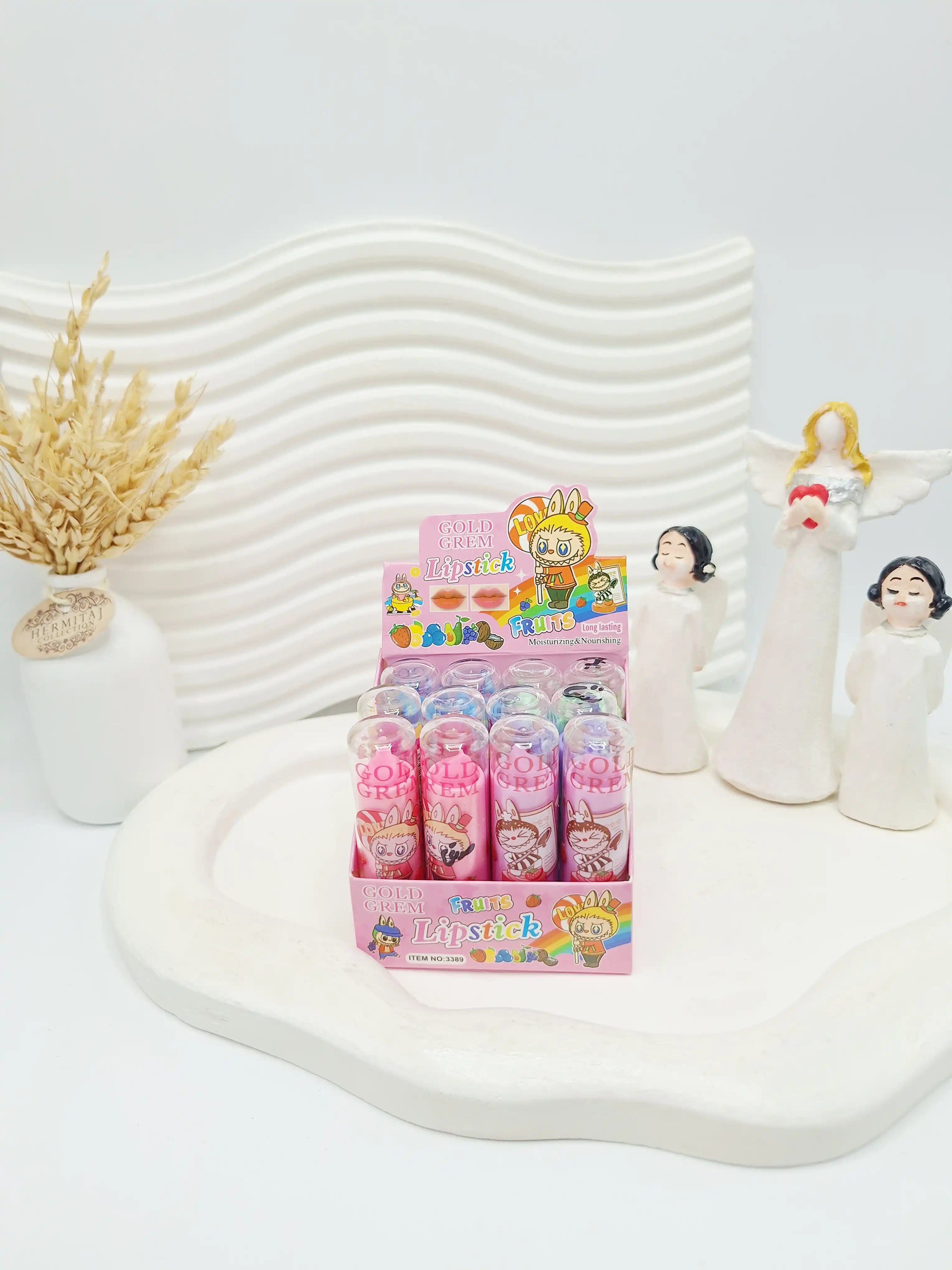 بالم لب حرارتی خوش بو برند FRUITS کد 3389