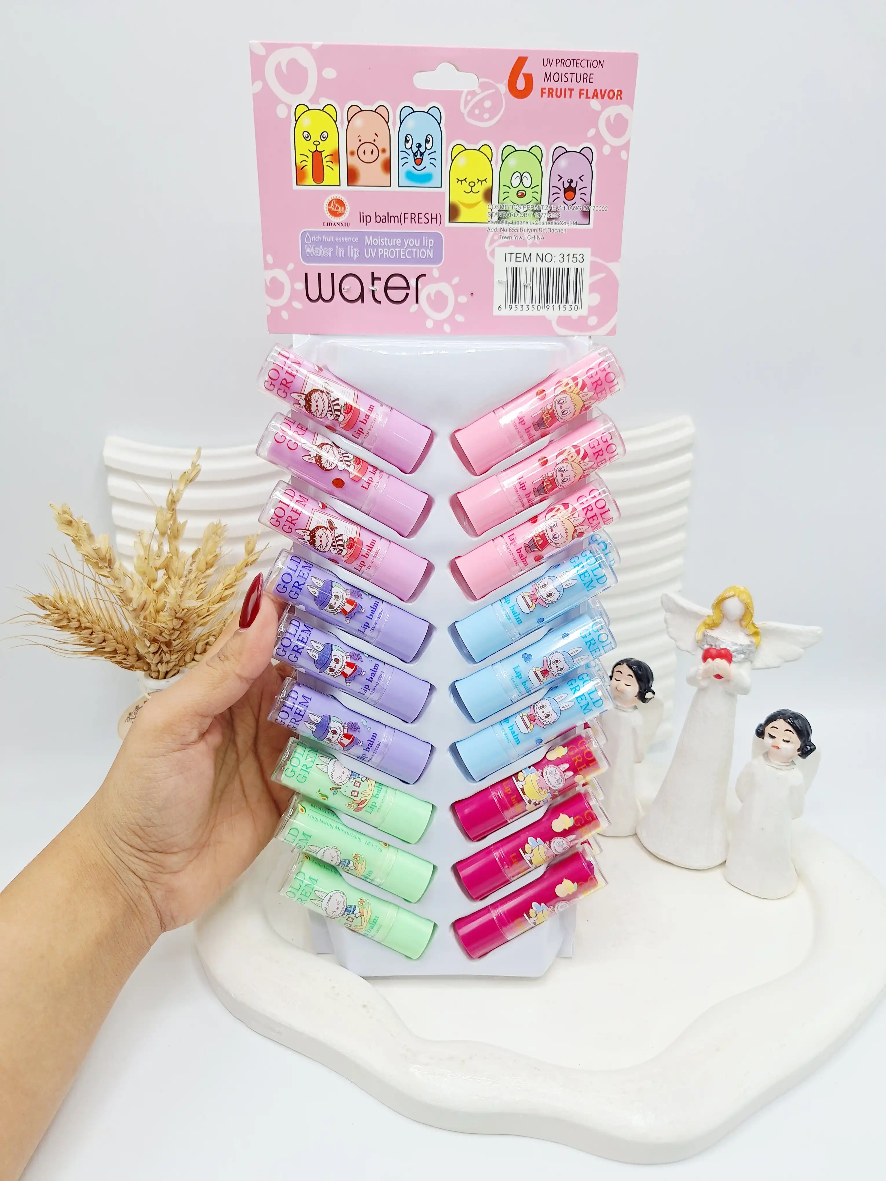 بالم ویتامینه میوه ای لبوبو  کد 3153