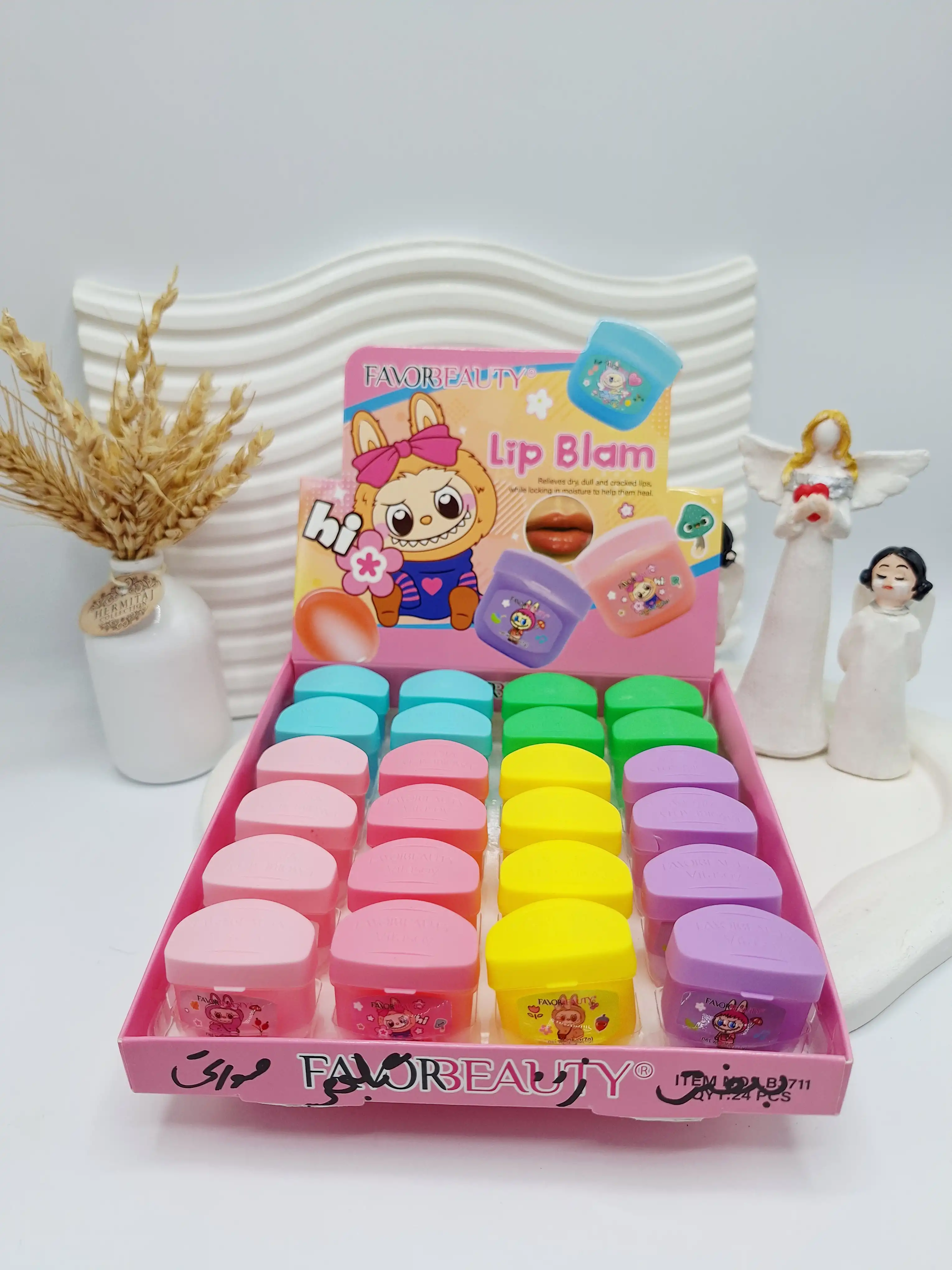 وازلین لب میوه ای نرم کننده لب برند BEAUTY کد 711