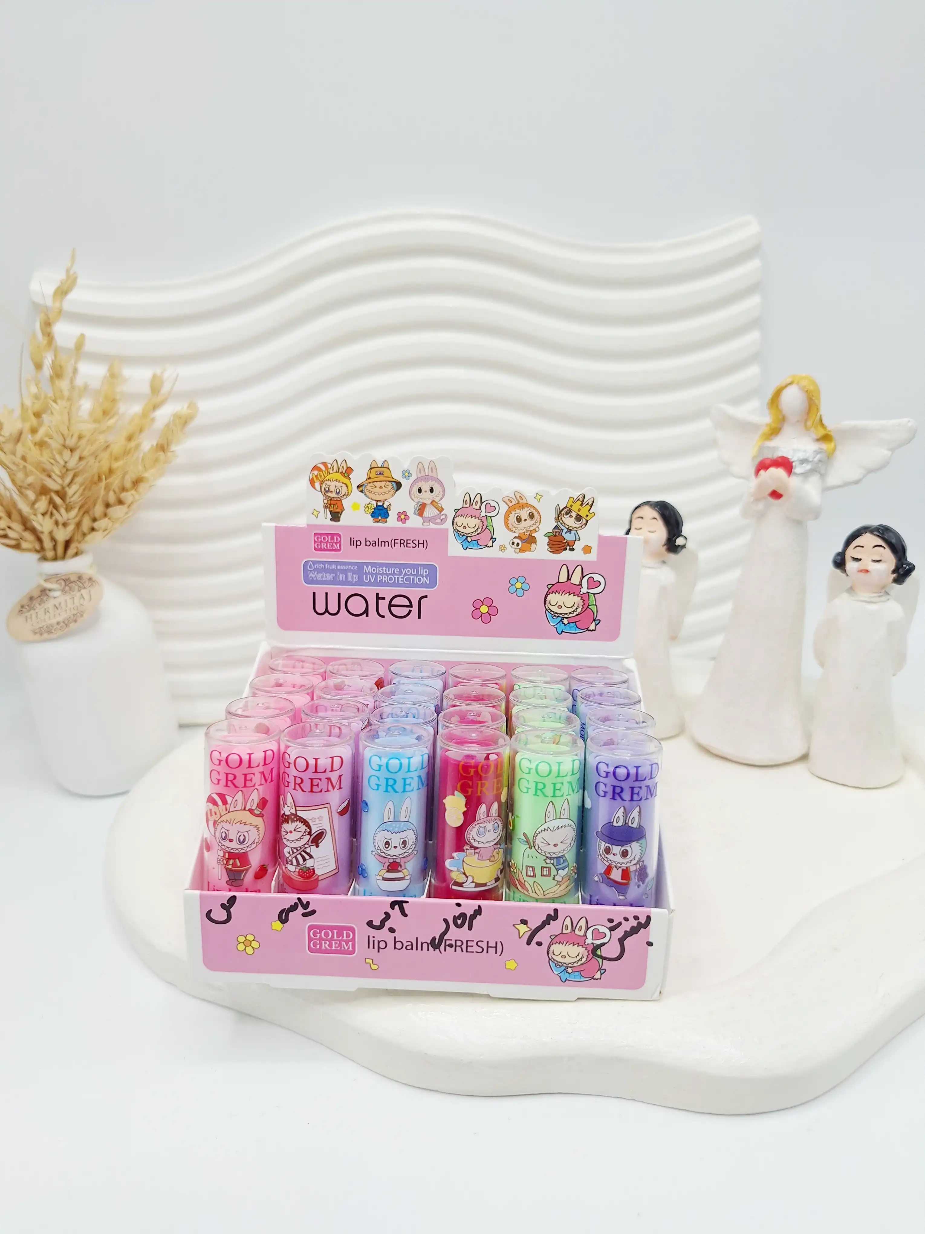 بالم لب حرارتی خوش بو برند water کد 3111