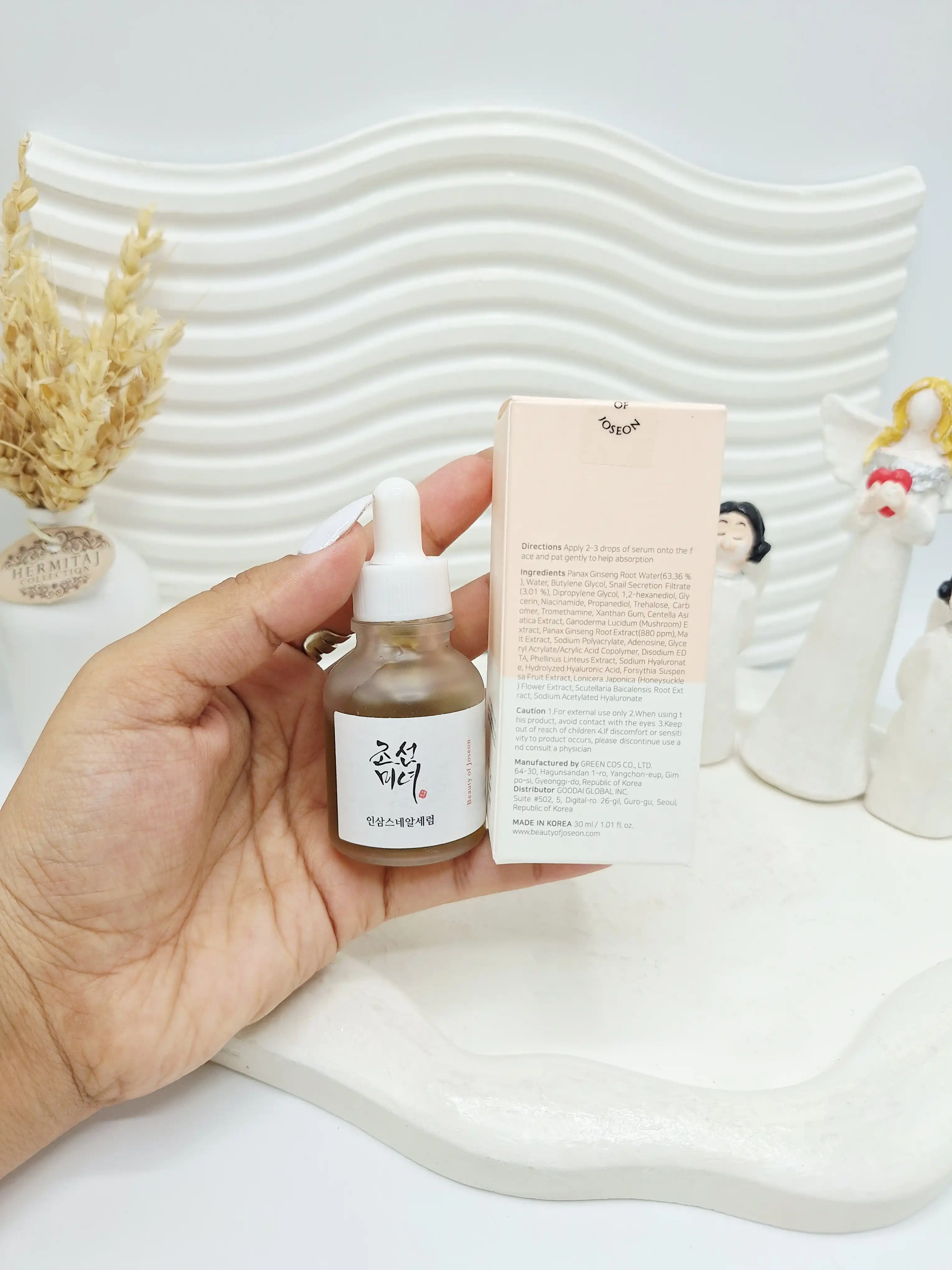 سرم جینسینگ و حلزون Revive Serum ضد چروک و آبرسان مناسب انواع پوست کد 6139