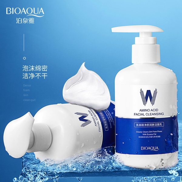 فوم شوینده پمپی آمینو اسید بیوآکوا BIOAQUA | پخش عمده 1