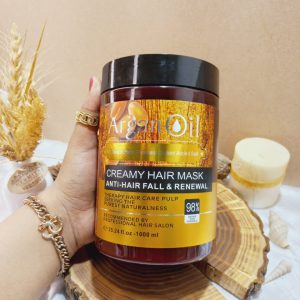 ماسک مو آرگان 98% بدون سولفات حجم 1000 میل لایتکس Lightness Argan Oil 1000 ml hair mask