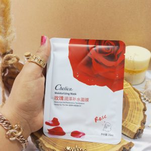 ماسک ورقه ای Chelica مدل گل رز حجم 25 گرمی کد SLK86209