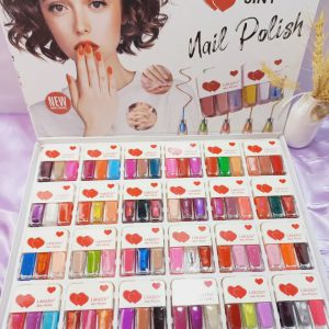 لاک سه قلو پرطرفدار کتابی نایلی پولیش لرن NAIL POLISH LAREEN کد S009