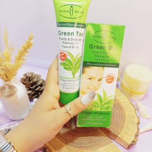 ژل پرطرفدار لایه بردار چای سبز Green Tea برند آیچون بیوتی Aichun Beauty کد AC31065