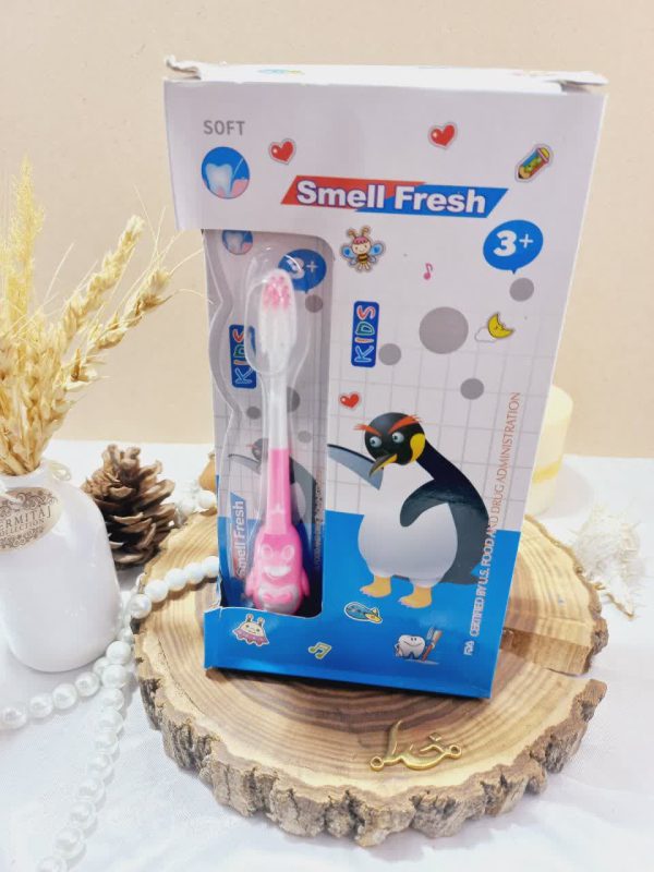 مسواک بچگانه طرح پنگوئن Smell fresh کد 114 2