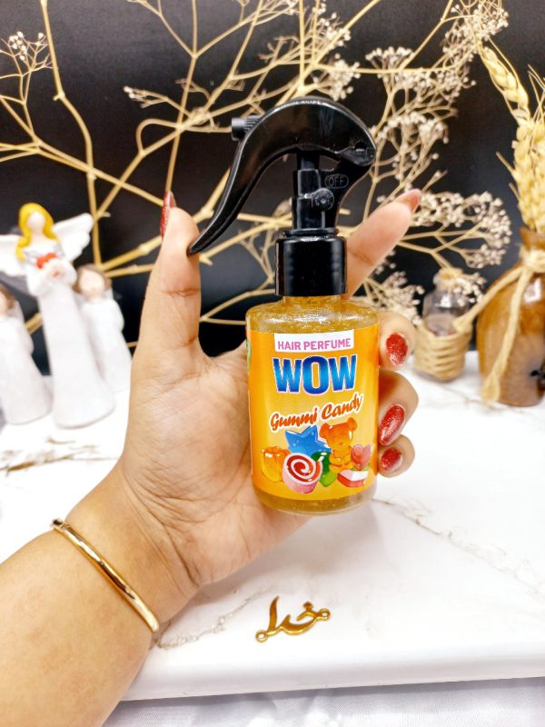 عطر مو خوش بو آب نبات ادامسی 130ml برند واو WOW کد 33 1